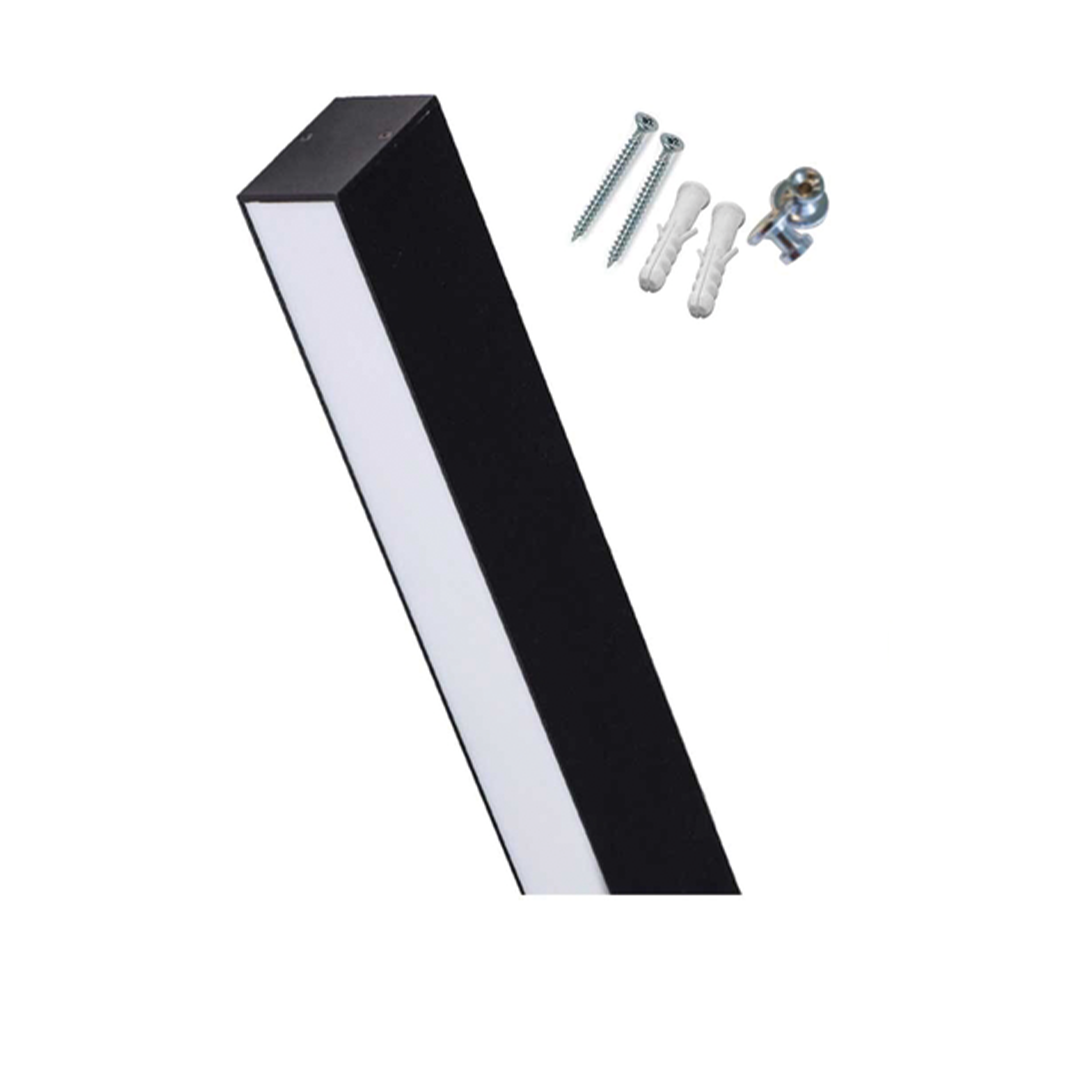 Luminaria Cálido Blanco Pared Montaje con Soporte LED Lineal 4000K 30W 4000K Ilık Beyaz 30W Duvar Montaj Aparatlı LED Linear Armatür
