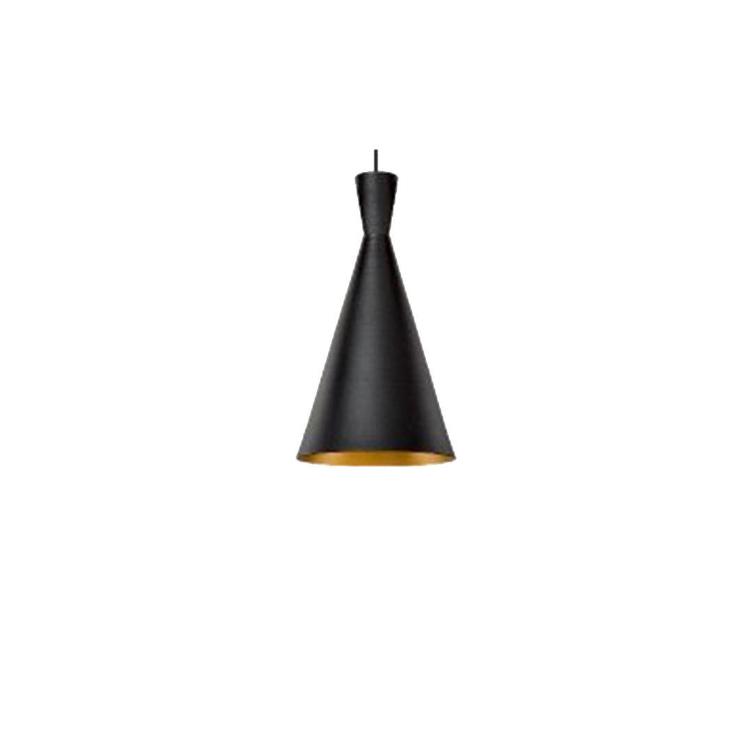 Dekoratif Sarkıt Armatür (Siyah+Sarı+20CM)