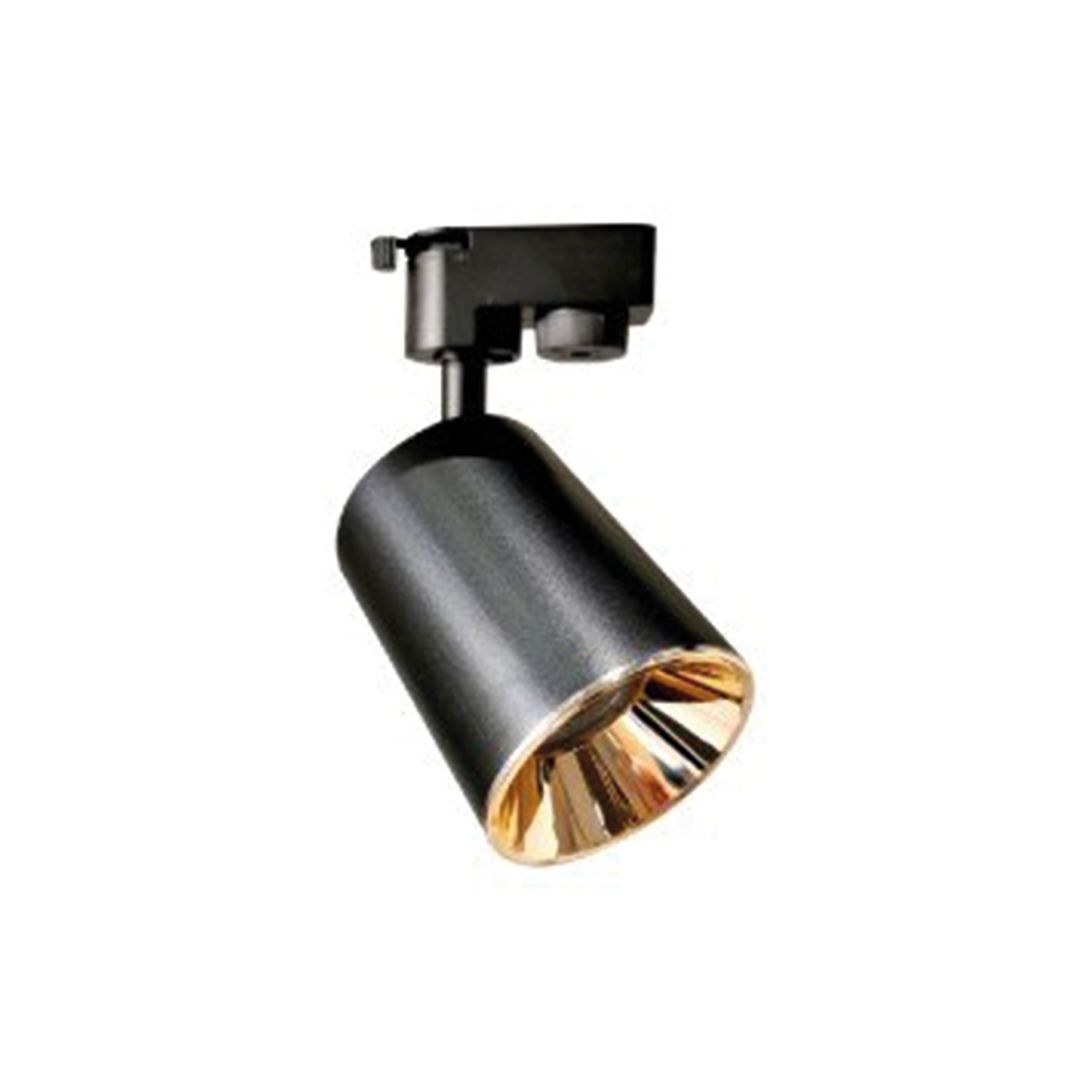Halley Ray Armatür Siyah Gold (GU-10) Spot Halley Ray Armatür Siyah Gold (GU-10)