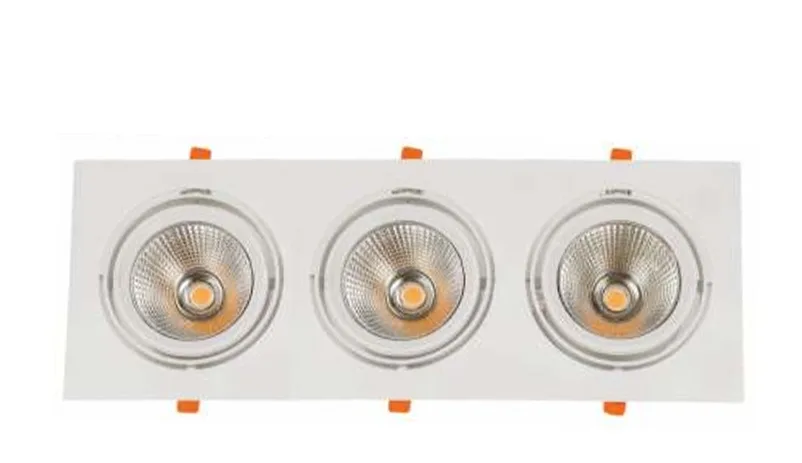 120W Тройная Встраиваемая LED Спот 120W Тройная Встраиваемая LED Спот
