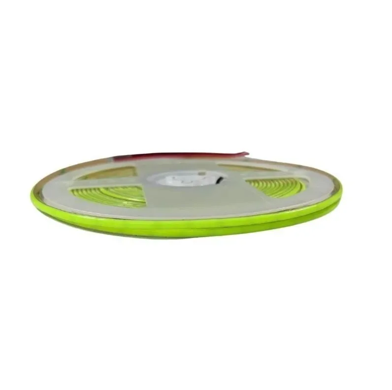 12V 3MM İnce Esnek Cob Şerit Led Yeşil 400 Ledli IP20 5M 12V 3MM İnce Esnek Cob Şerit Led Yeşil 400 Ledli IP20 5M