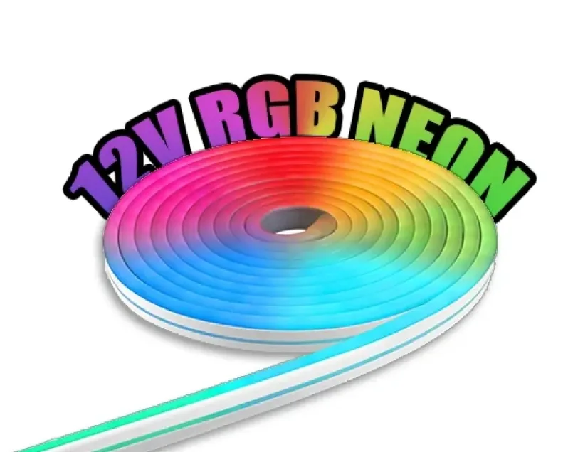 12V 5mt RGB Неоновая Led 12V 5mt RGB Neon Led