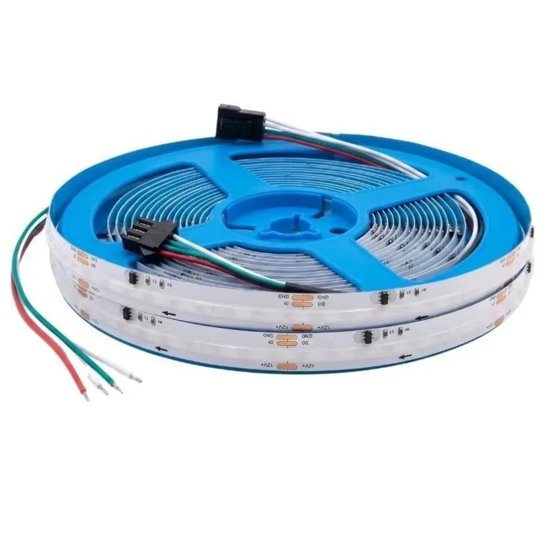 24V WS2811 RGB COB Лента LED 5 Метр IP20 420 24V WS2811 RGB COB Şerit LED 5 Metre IP20 420 LED