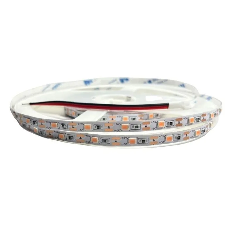 5 Вольт Лента Led 5MM 60 Розовая 2835 5V 5M 5 Volt Şerit Led 5MM 60 Ledli Pembe 2835 5V Şerit Led 5M