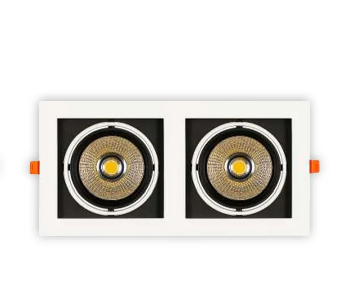 80W Double Colour Special Series Recessed LED Spotlight 80W İkili Çift Renk Özel Seri Ankastre LED Spot