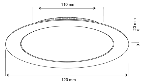 6W Sıva Altı LED Panel 6W Sıva Altı LED Panel