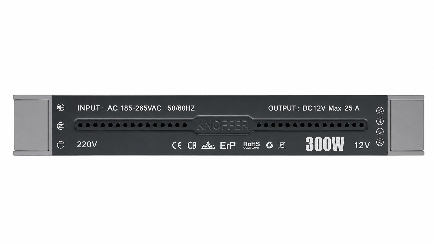 300W Ультра Тонкая 12V LED Блок питания 300W Ultra Slim 12V LED Güç Kaynağı