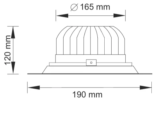 Runda COB LED Yuvarlak Ankastre Spot — görsel 2