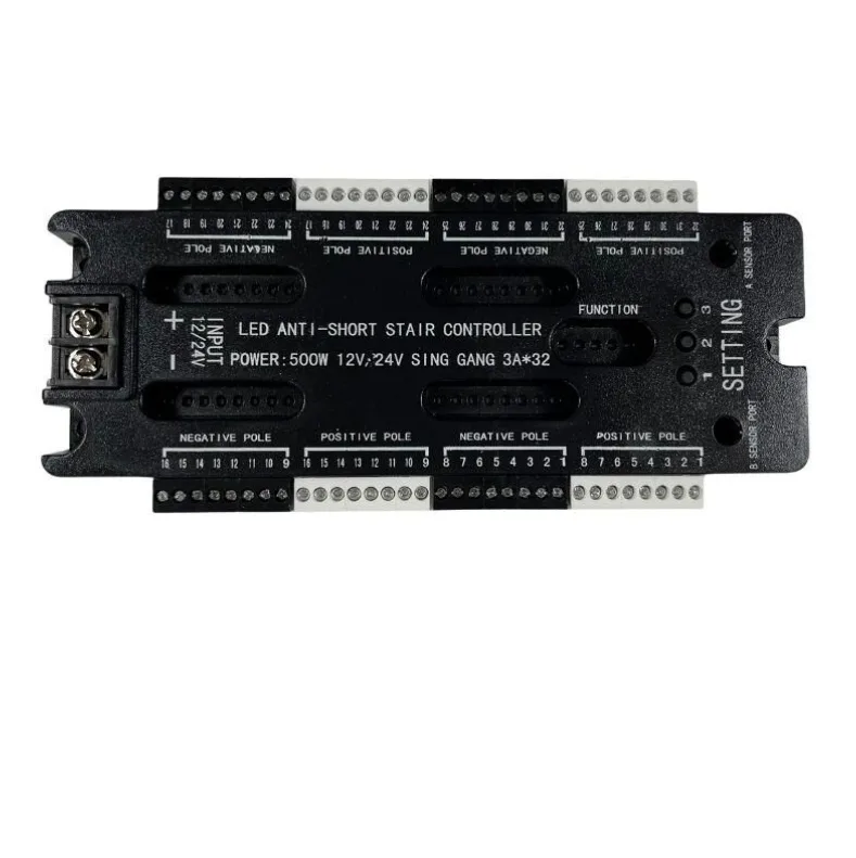 Avec Détecteur Marchant Escalier Circuit Dimmable Marche 12-24 volts 32 Canal Avec Détecteur Marchant Escalier Circuit Dimmable Marche 12-24 volts 32 Canal