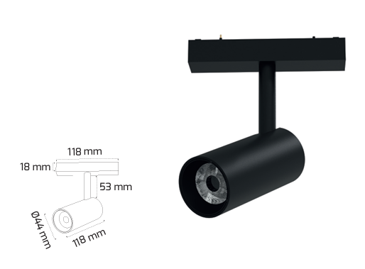 Slim Magnet Armatür – 12W Slim Magnet Armatür – 12W