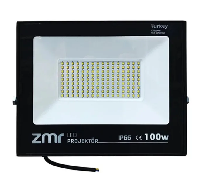 Siyah Kasa Led Projektör 100w Siyah Kasa Led Projektör 100w