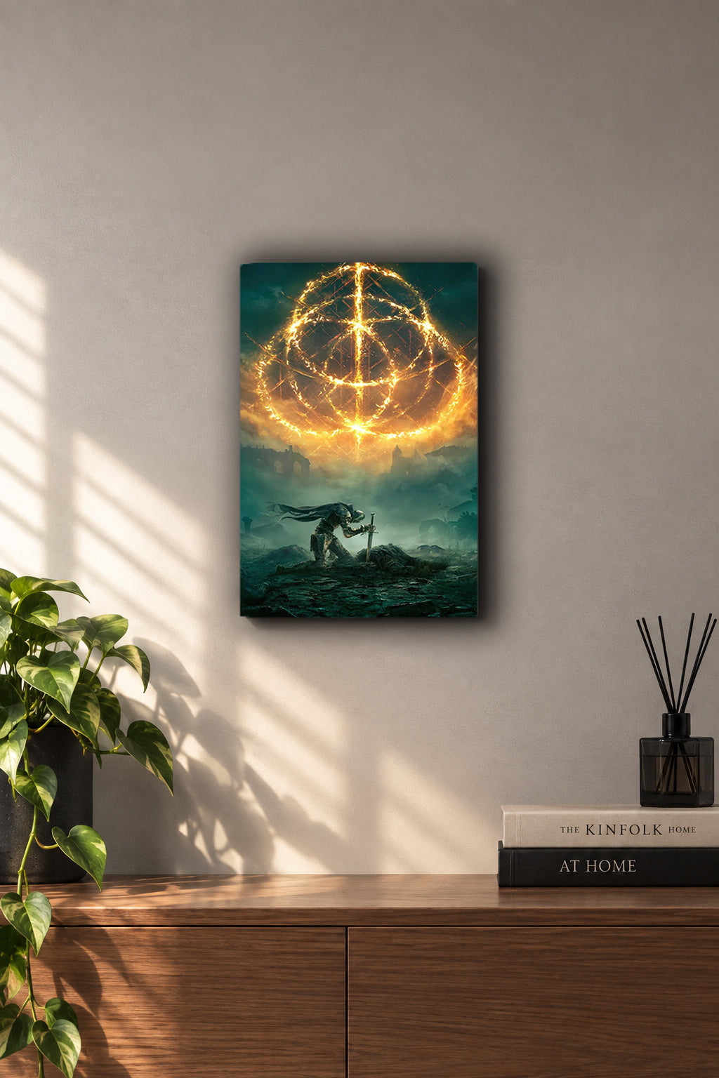 Elden Ring The Tarnished Great Rune Metal Duvar Tablosu Elden Ring The Tarnished Great Rune Metal Duvar Tablosu