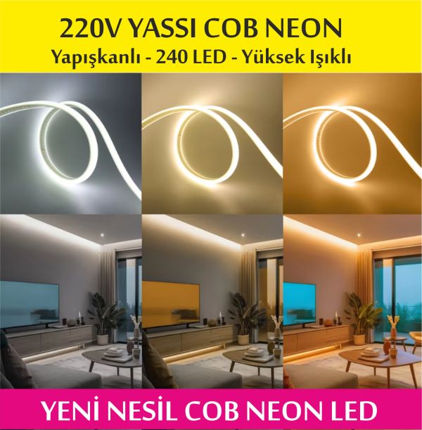 نيون LED 220 فولت — أنبوب نيون مرن يُوصَل بالشبكة نيون LED 220 فولت — أنبوب نيون مرن يُوصَل بالشبكة