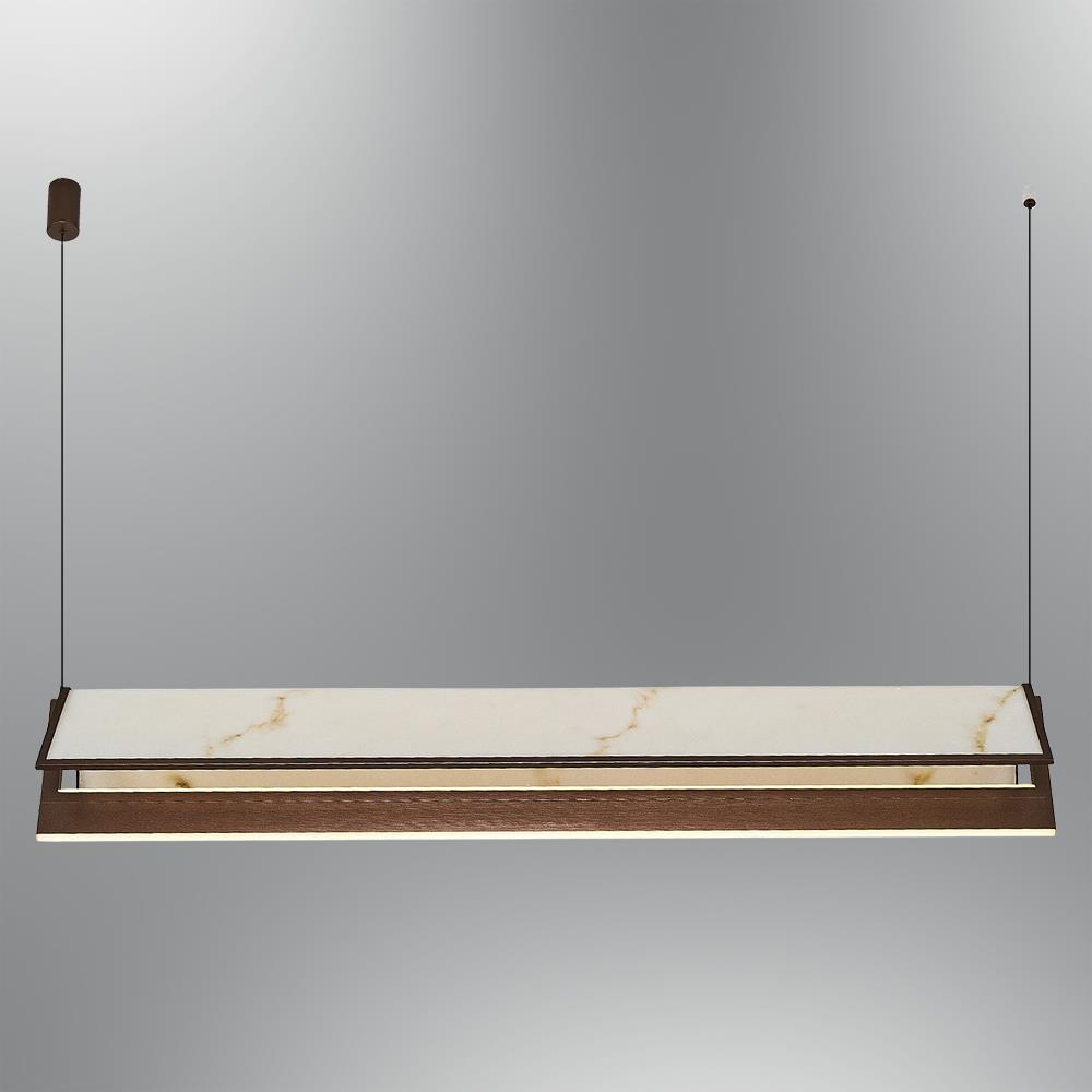Metal Marmara Uzun Sarkıt Avize 120 cm (2316-2-04)