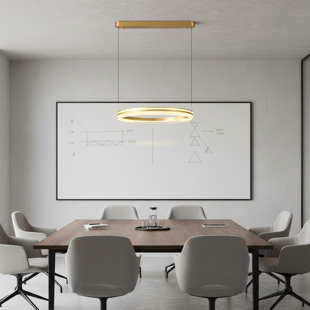 Tekli Metal Seira 60 Sarkıt Avize 120 cm — görsel 6