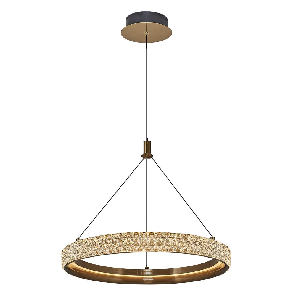 Tekli Beyaz Metal Cipale 40cm Sarkıt Avize 120 cm (2734-1A-20) — görsel 5