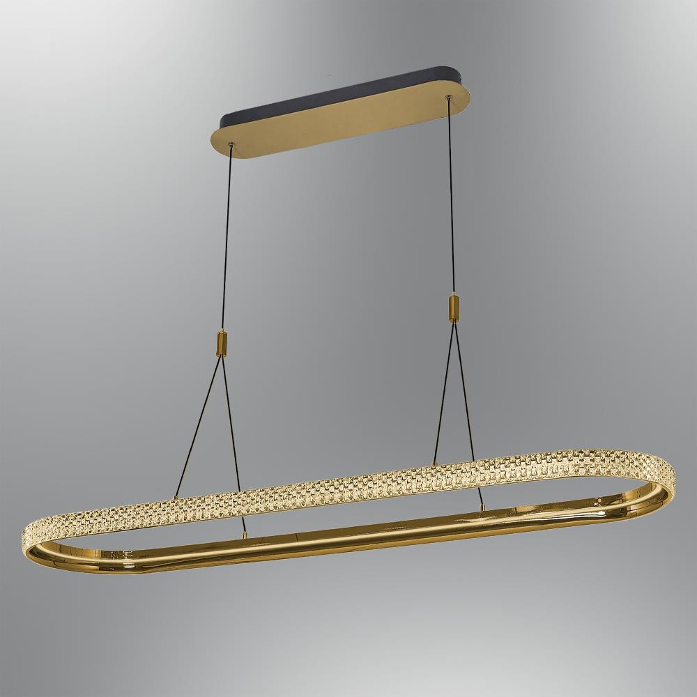 Beyaz Metal Cipale Uzun Sarkıt Avize 115 cm (2734-AS-20) — görsel 5