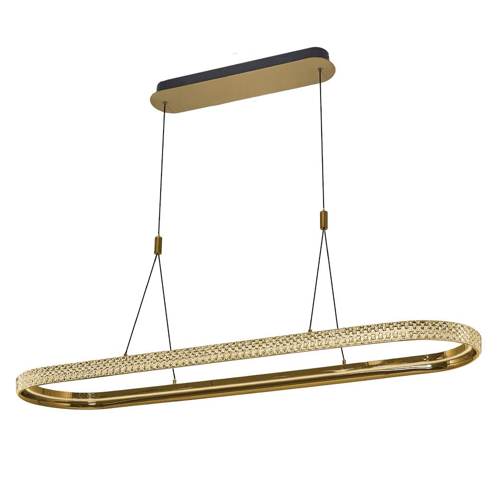 Beyaz Metal Cipale Uzun Sarkıt Avize 115 cm (2734-AS-20) — görsel 6