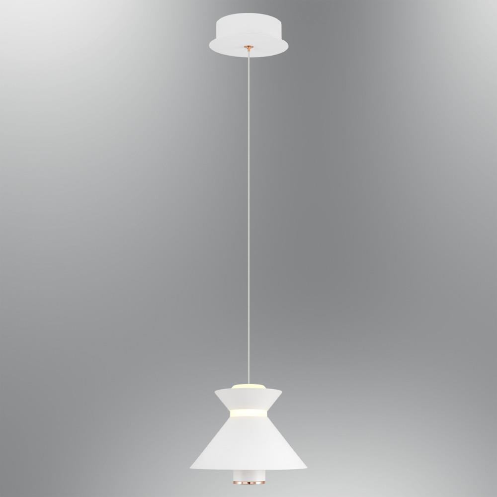 Tekli Metal Mekik Beyaz Sarkıt Avize 120 cm