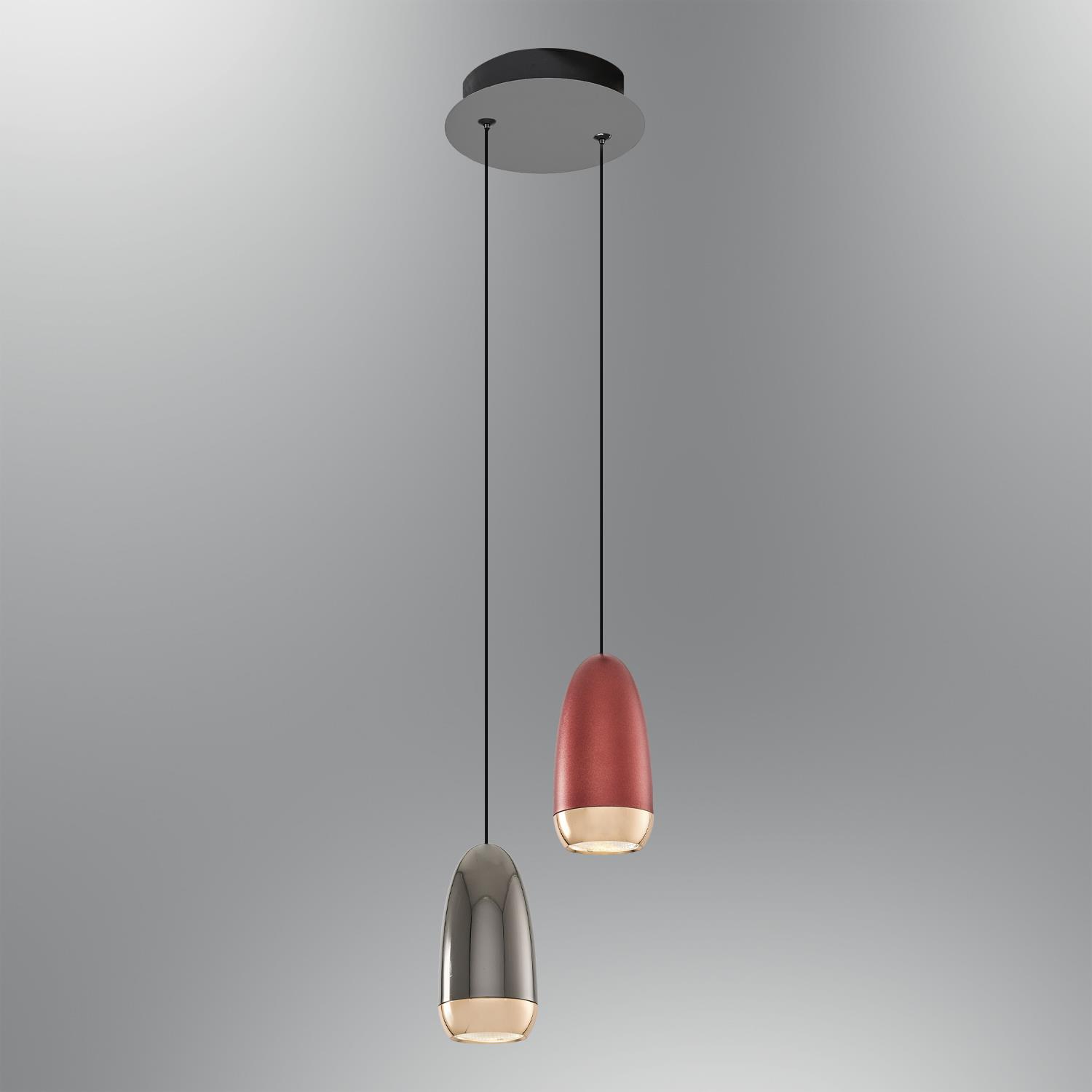 Mixed Metal Gunn 2 Sarkıt Avize 120 cm
