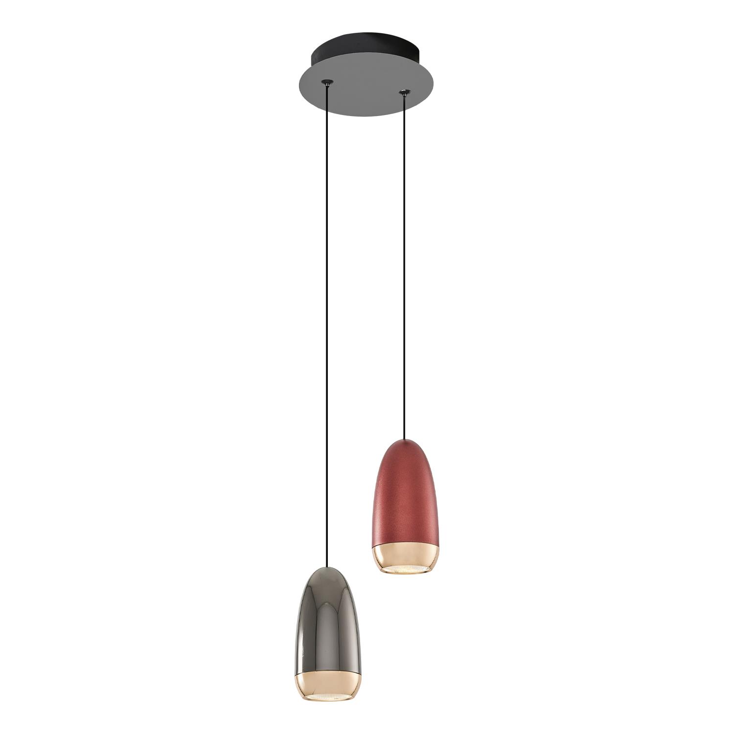 Mixed Metal Gunn 2 Sarkıt Avize 120 cm