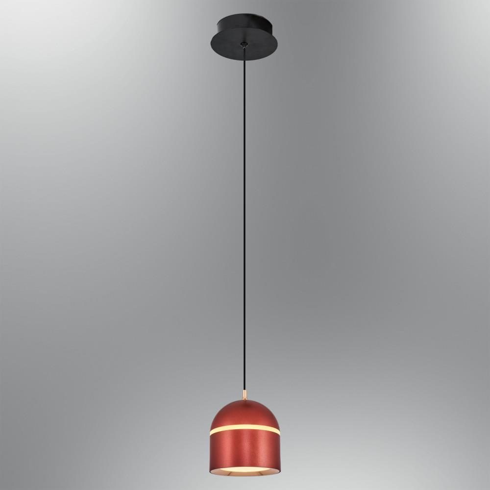 Tekli Metal Domm Kahve Sarkıt Avize 120 cm