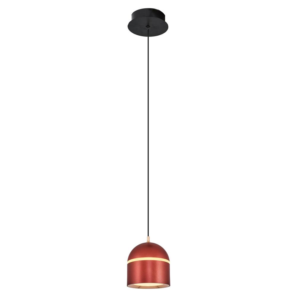 Tekli Metal Domm Kahve Sarkıt Avize 120 cm