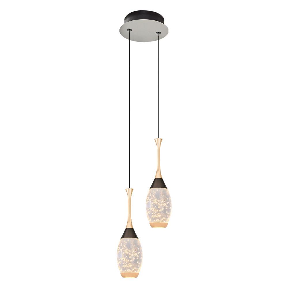 Metal Drop Gold Sarkıt Avize 120 cm