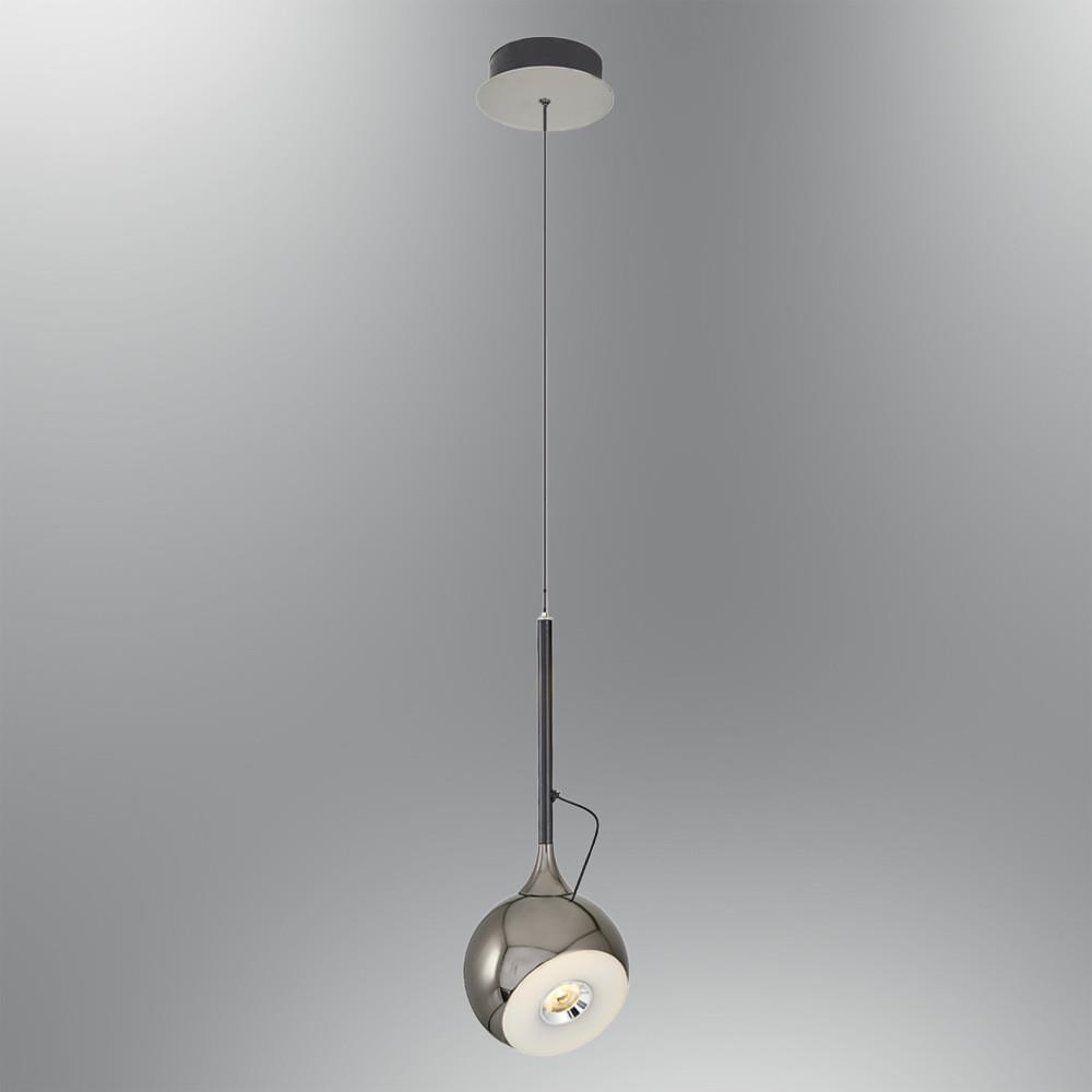 Tekli Metal Fleas Platin Sarkıt Avize 120 cm