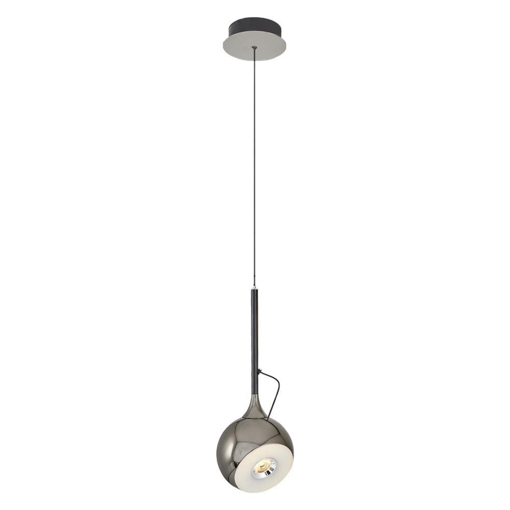 Tekli Metal Fleas Platin Sarkıt Avize 120 cm
