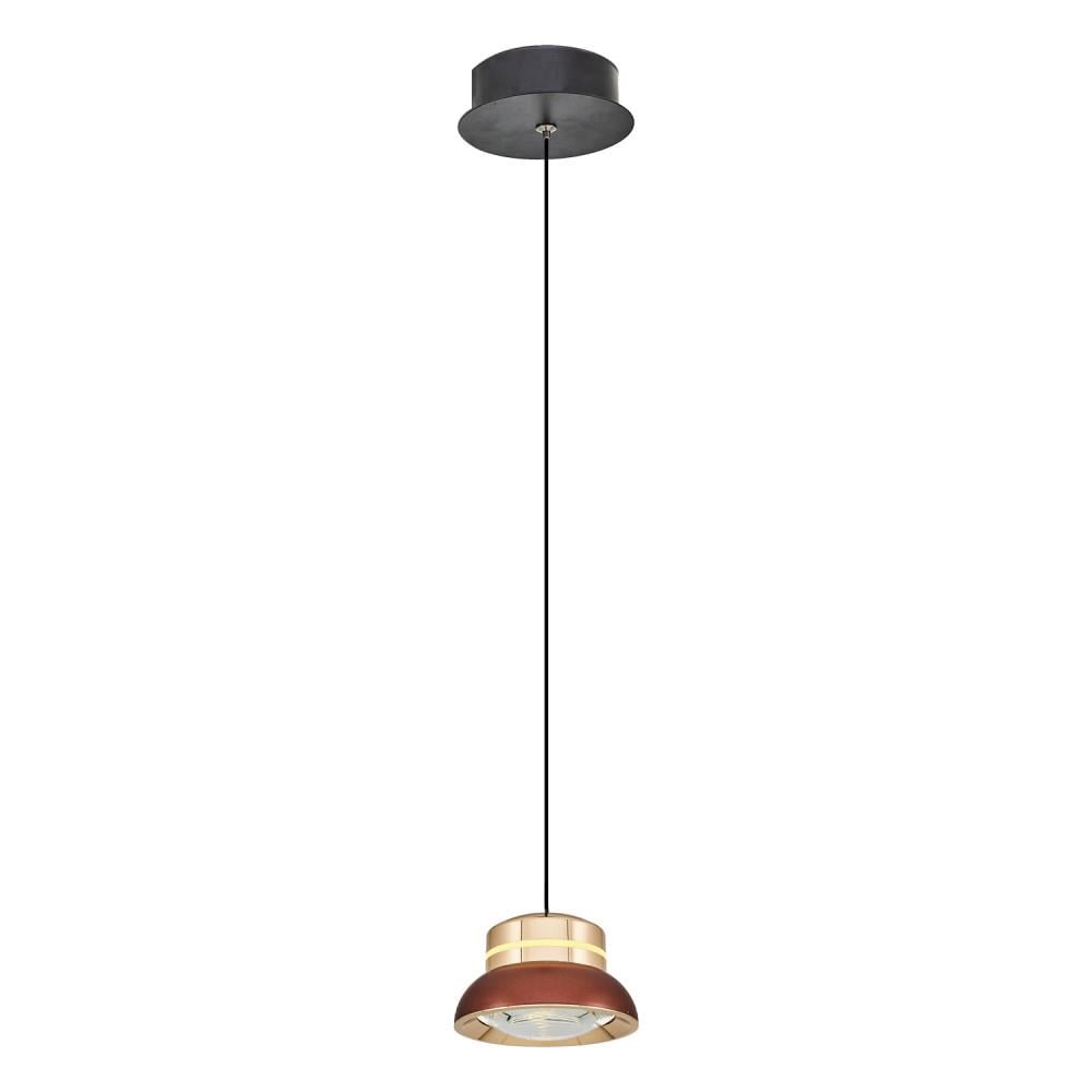 Tekli Metal Haat Kırmızı Sarkıt Avize 120 cm