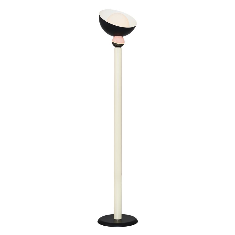 Metal Pastel negro Lámpara de Pie 165 cm
