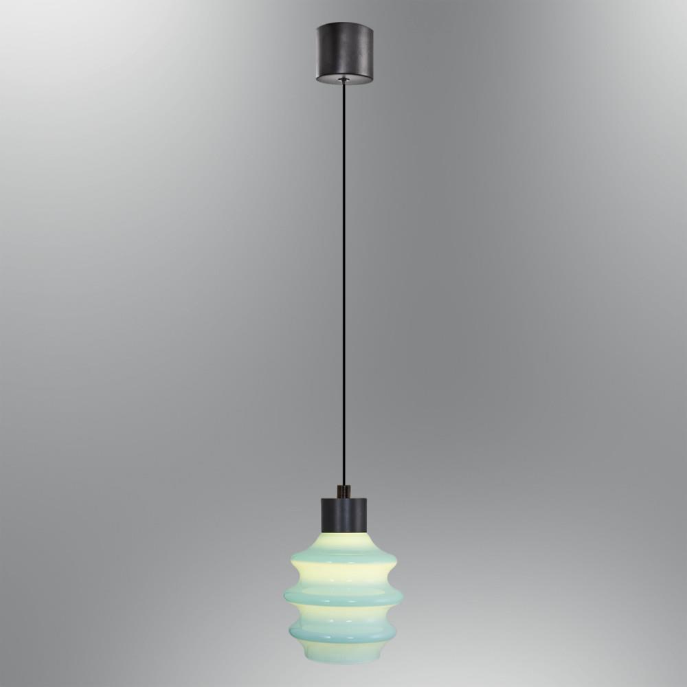 Tekli Metal Hive Mavi Sarkıt Avize 120 cm