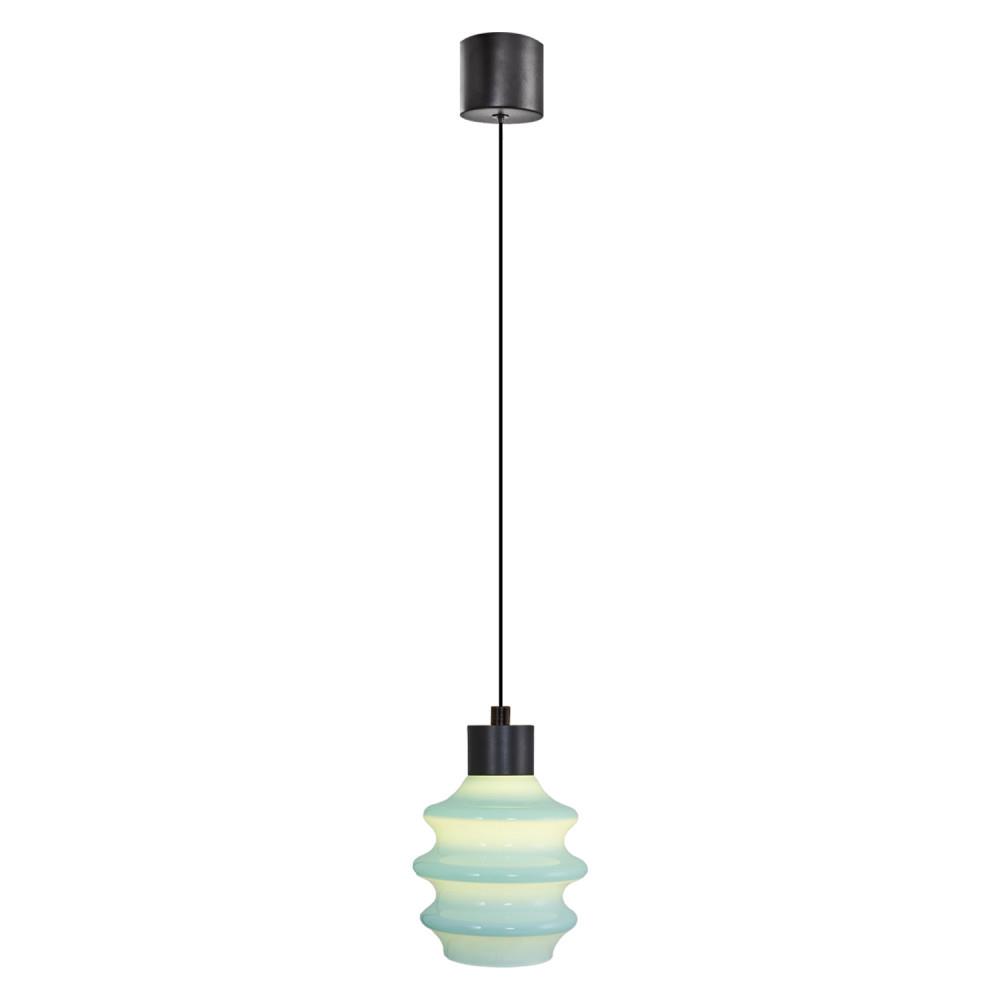 Tekli Metal Hive Mavi Sarkıt Avize 120 cm