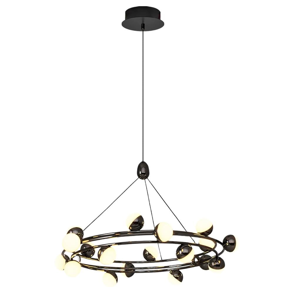 Platin Metal Stary 60cm Sarkıt Avize 120 cm — görsel 7