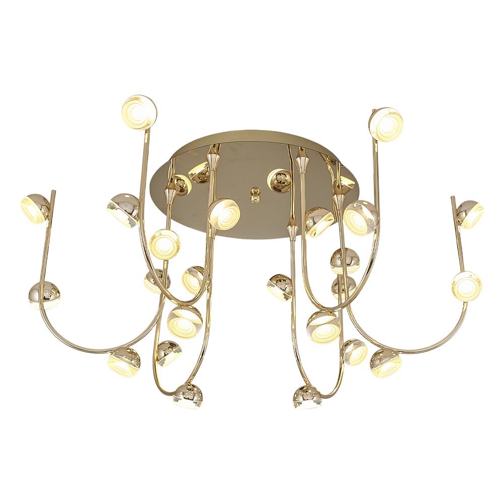 24'li Metal Aster SARI Plafonyer 33 cm — görsel 7