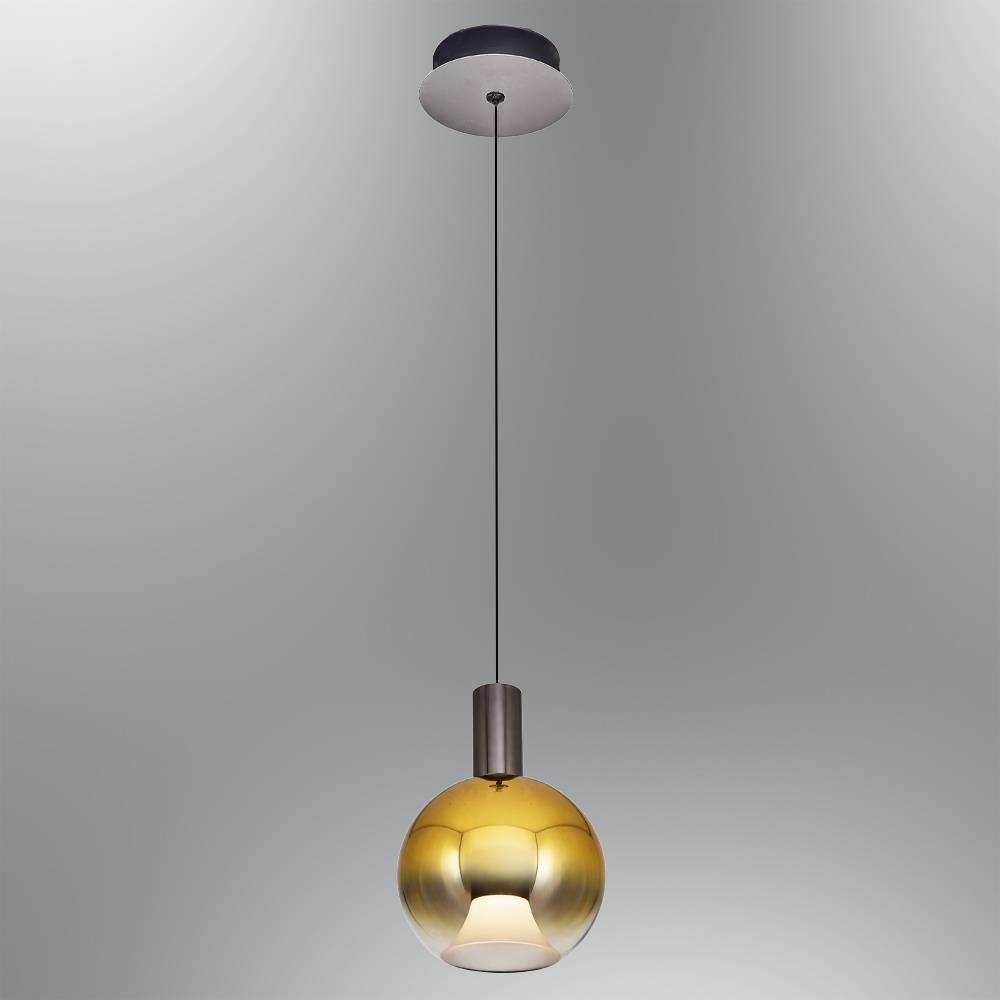 Metal LuccasTekli Platin Sarkıt Avize 120 cm (2848-1A-P-03)