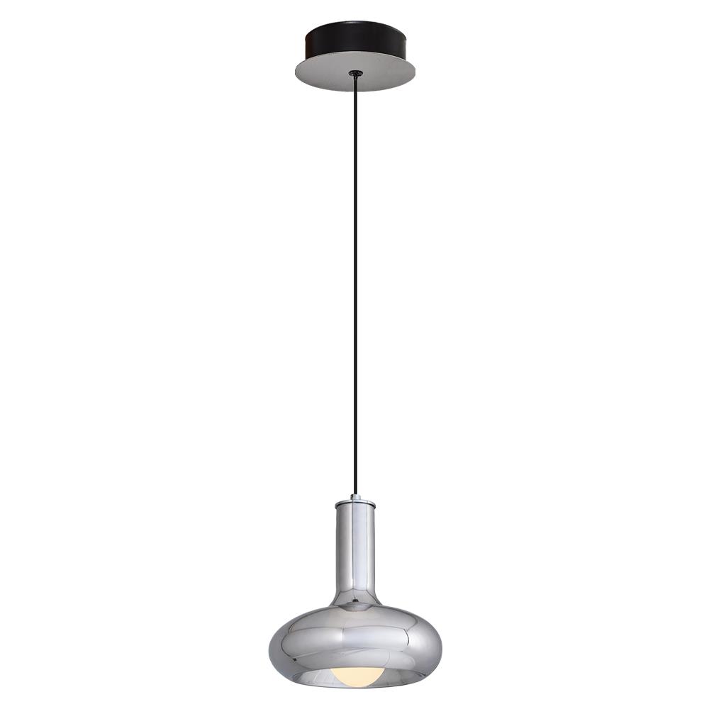 Tekli Metal Odelo Krom Sarkıt Avize 120 cm