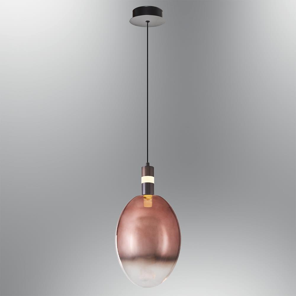 Tekli Rose Metal Pulsar 190x290 Sarkıt Avize 120 cm