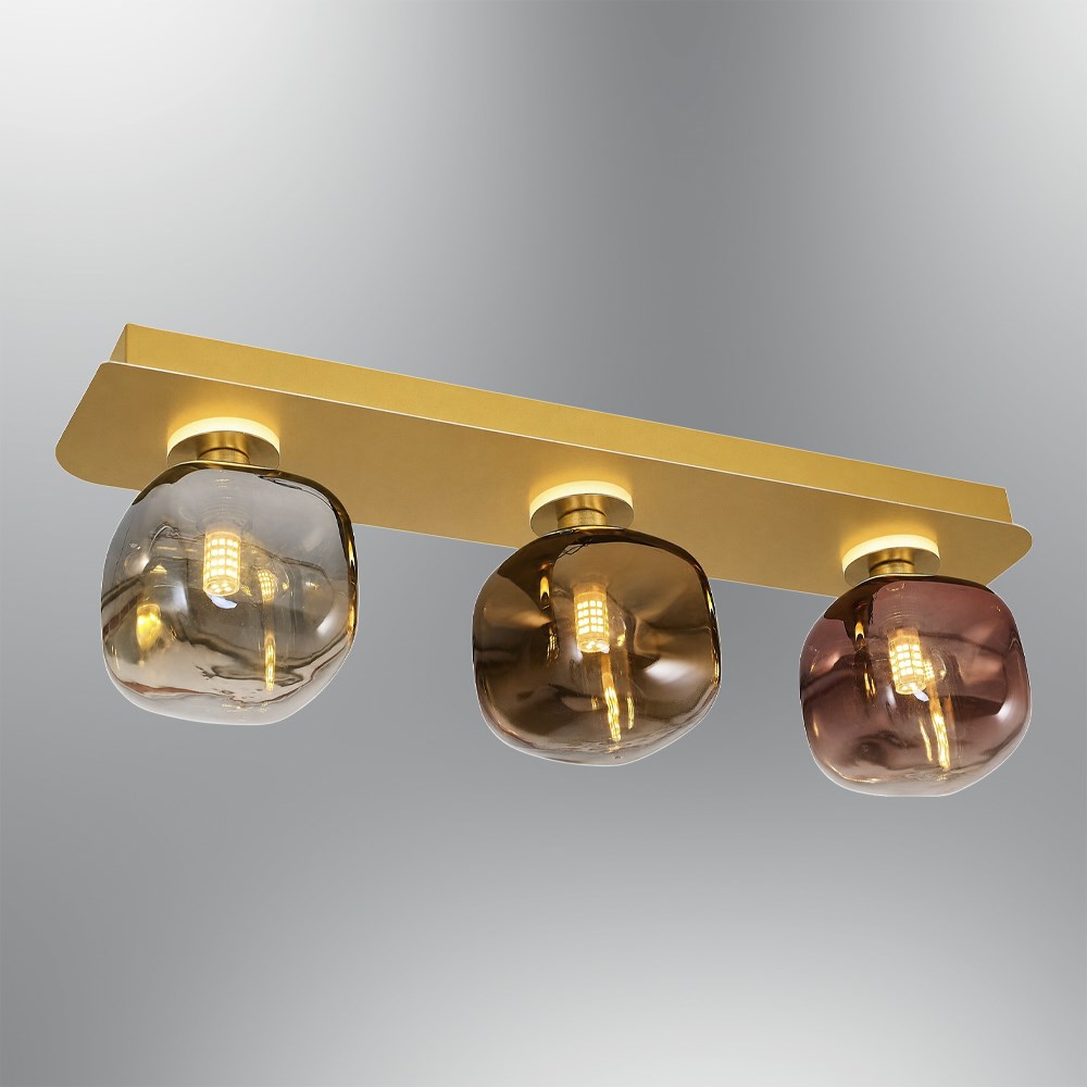 3'li mixed Metal Cubes Cam Plafonyer 50 cm 3'li mixed Metal Cubes Cam Plafonyer 50 cm