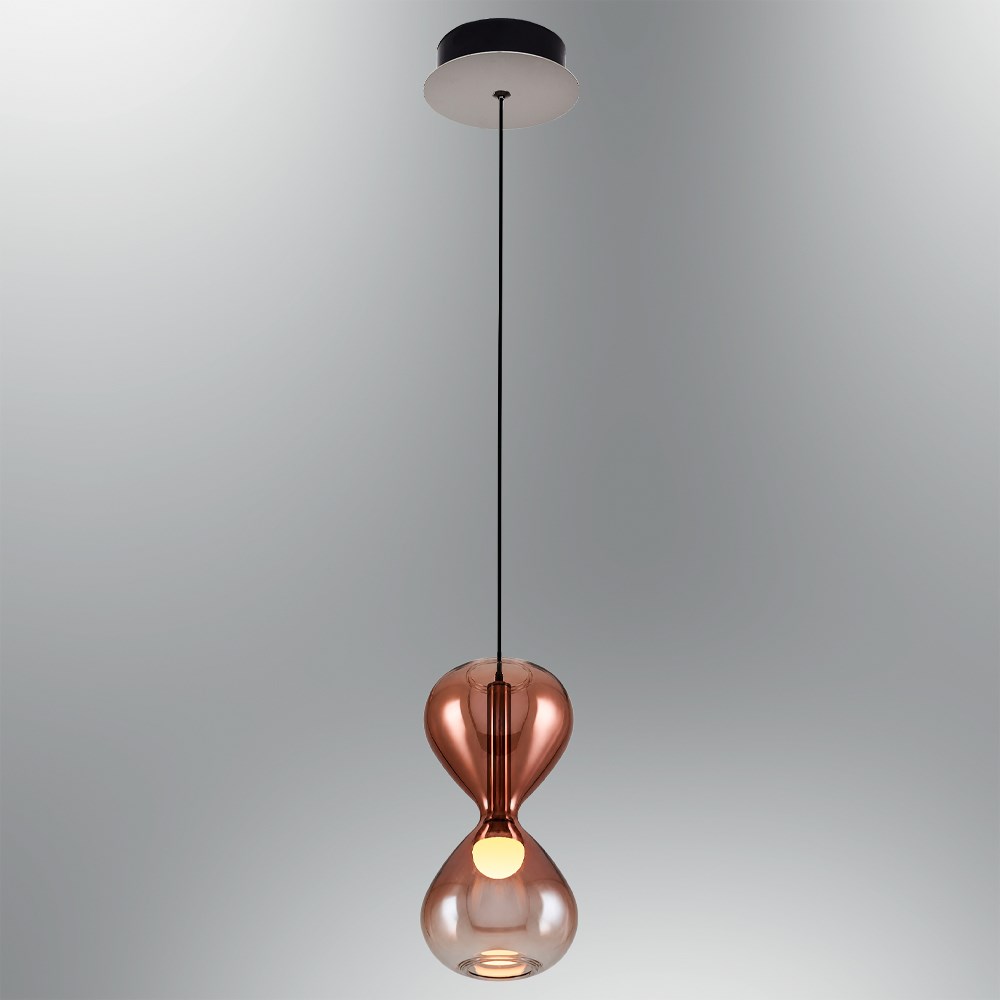 Tekli Metal Timee ROSE Sarkıt Avize 120 cm