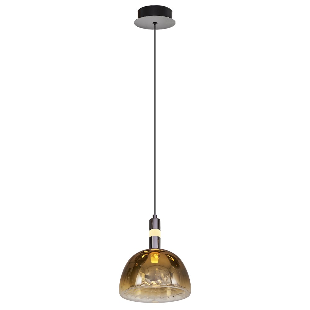 Tekli Sarı Metal Holee 180x120 Sarkıt Avize 120 cm