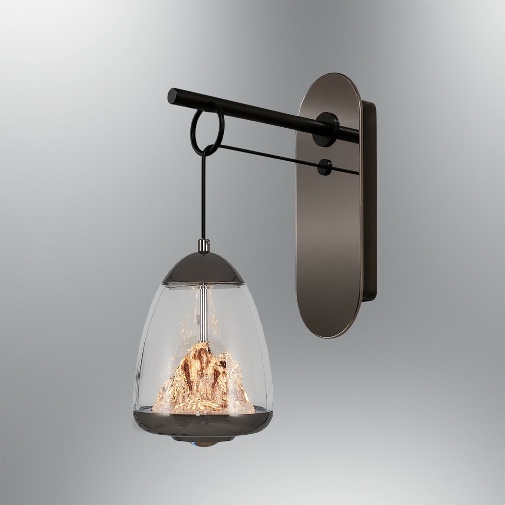 Monti Transparent Wandleuchte