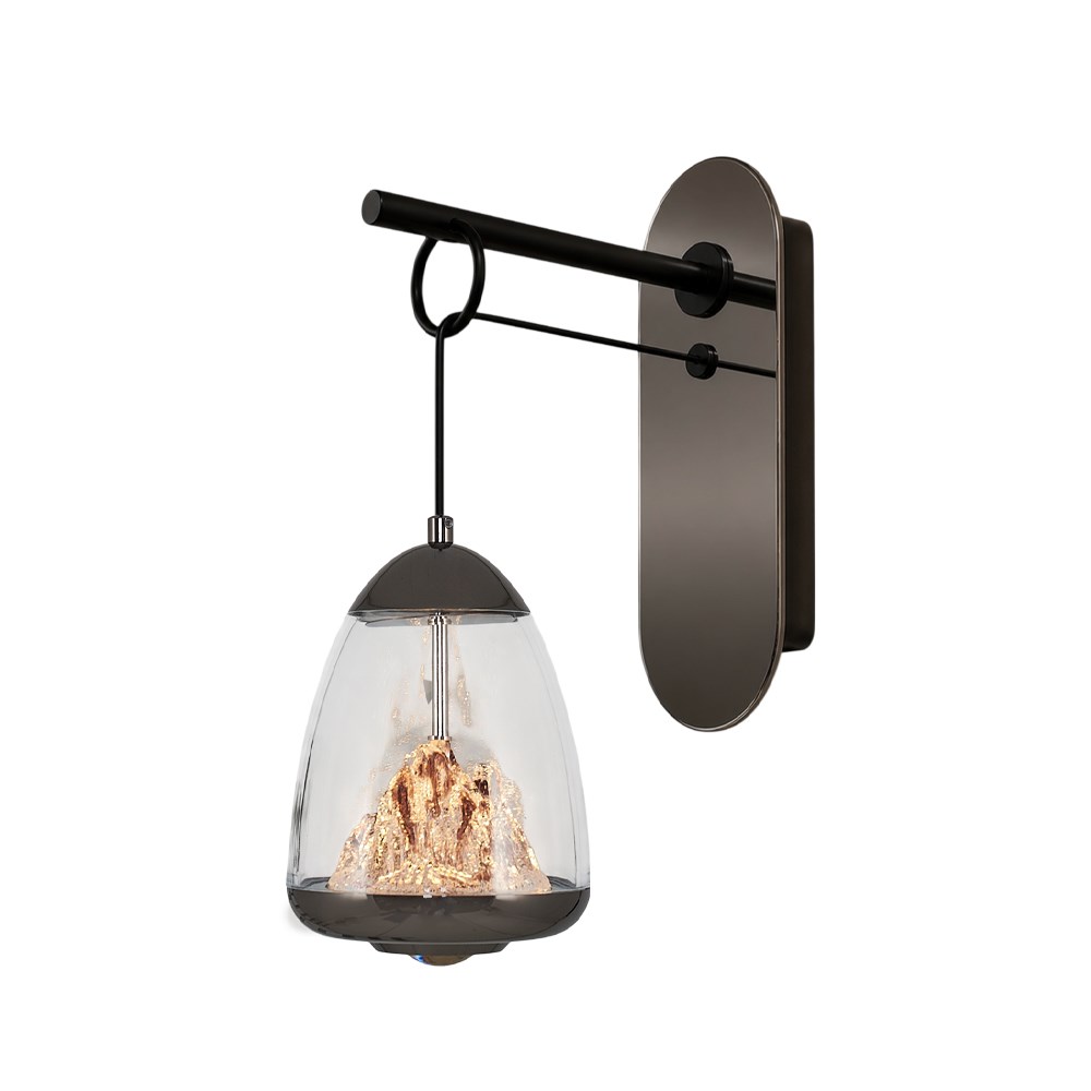 Monti Transparent Wandleuchte