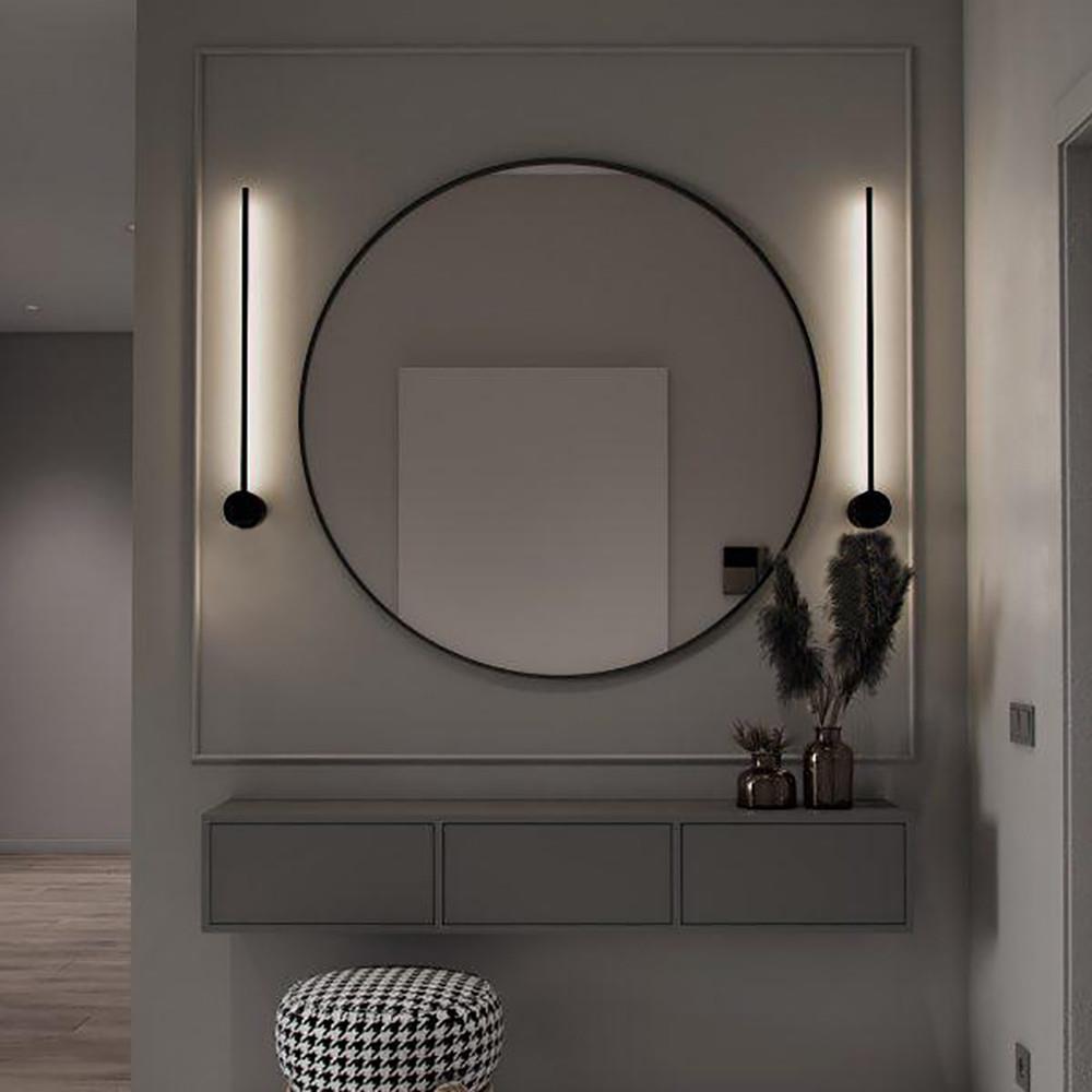 Siyah Metal Mınus Led Aplik 11W