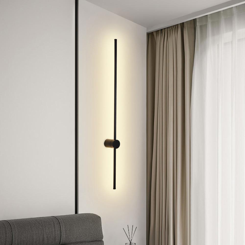 Siyah Metal Mınus Led Aplik 18W — görsel 6