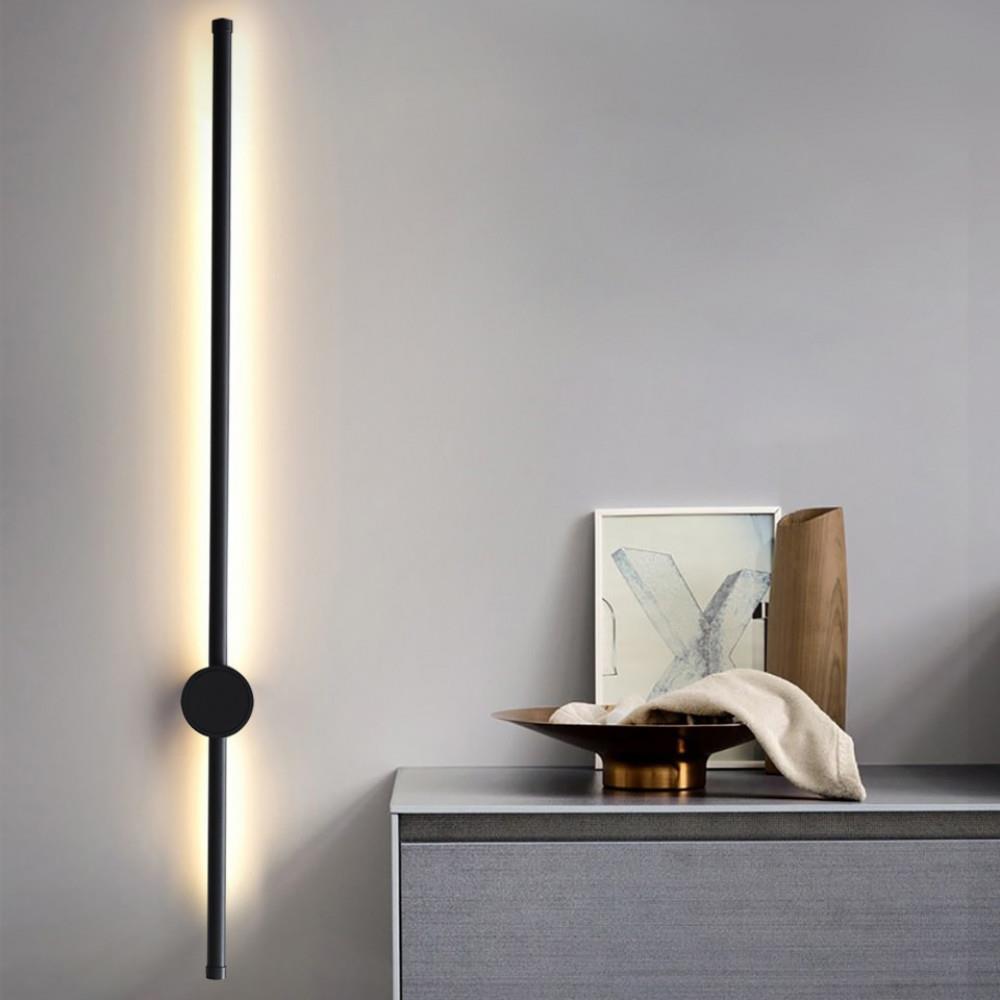 Siyah Metal Mınus Led Aplik 18W — görsel 7