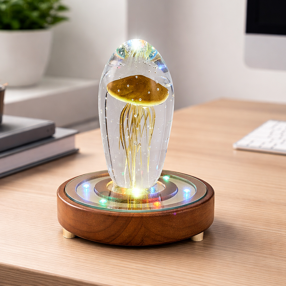Meşe Metal Jelly Ledli Masa Lambası 24 cm Meşe Metal Jelly Ledli Masa Lambası 24 cm