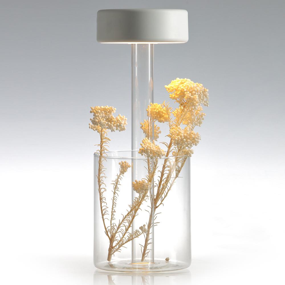 Metal Vase Beyaz Masa Lambası 35 cm Metal Vase Beyaz Masa Lambası 35 cm