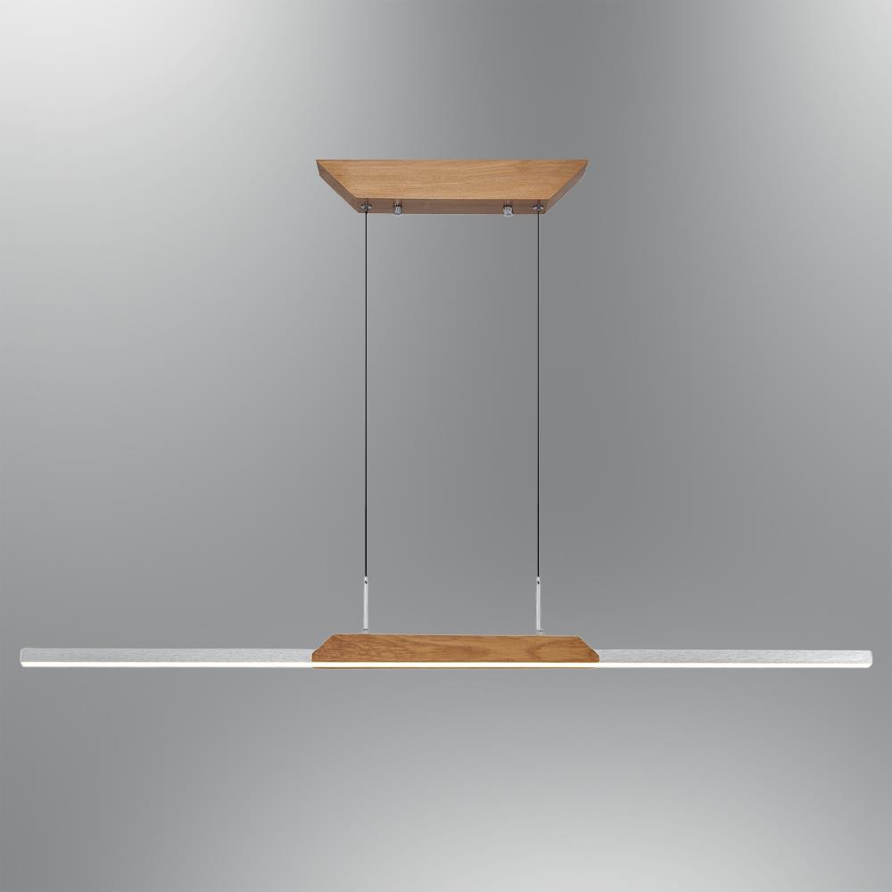 Gri Metal Elppir Tek Sarkıt Avize 120 cm